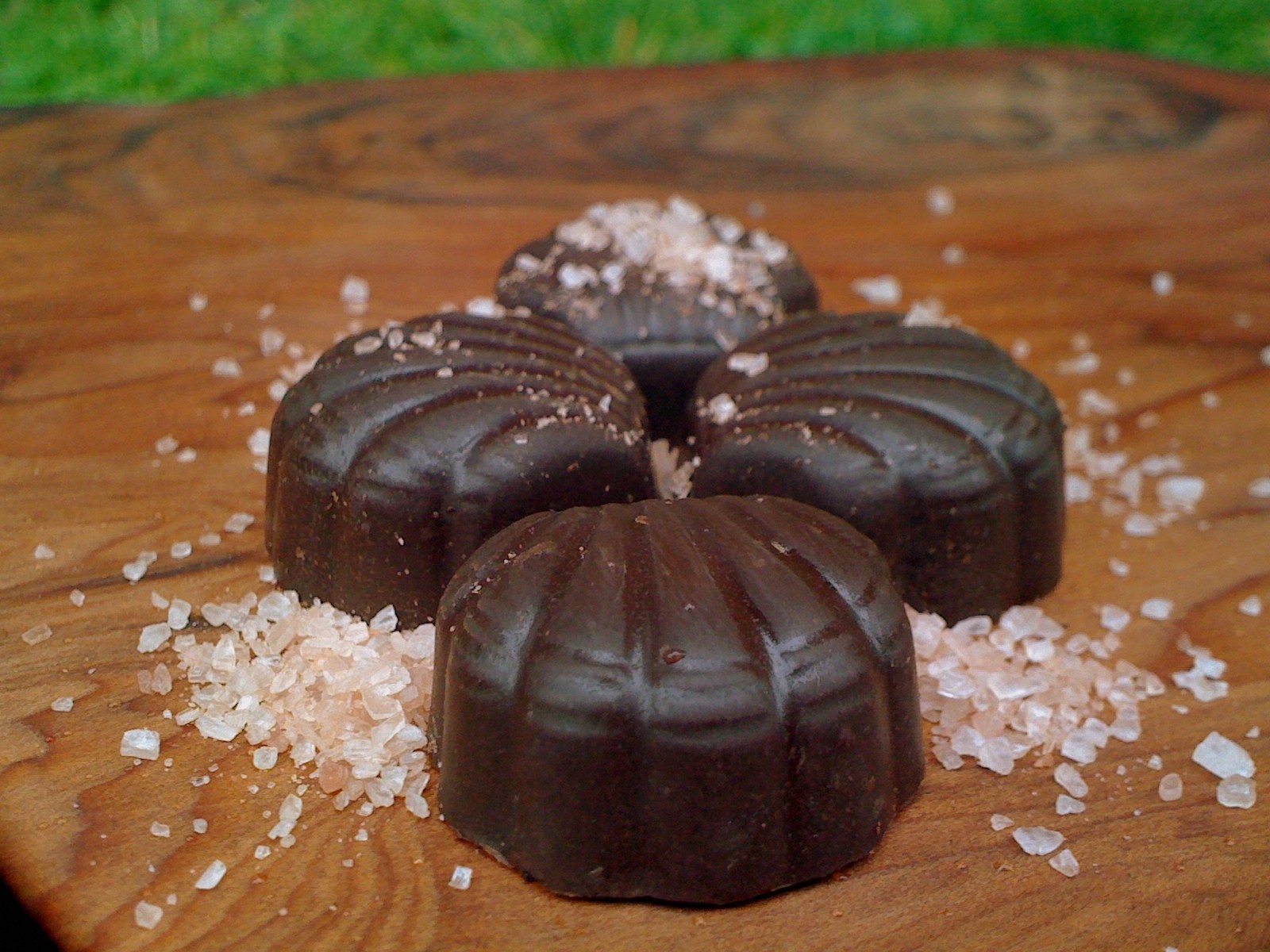Hawaiian Sea Salt Chocolate Shells