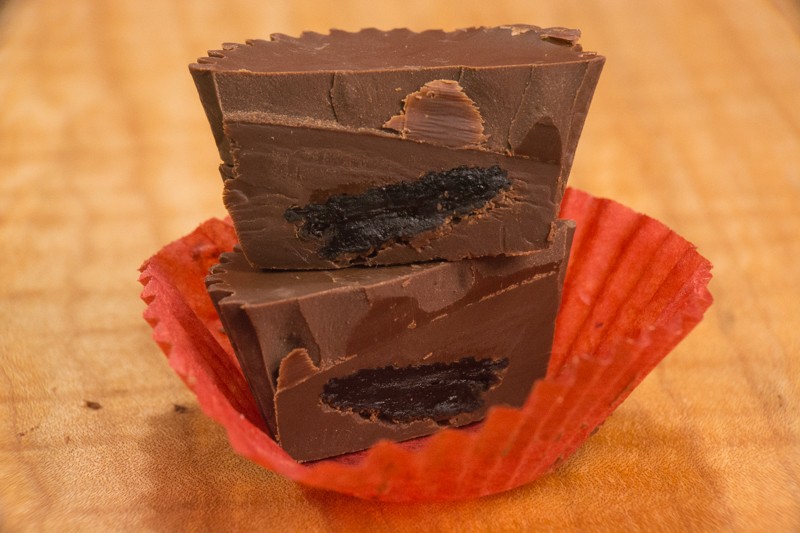 Stacked in wrapper