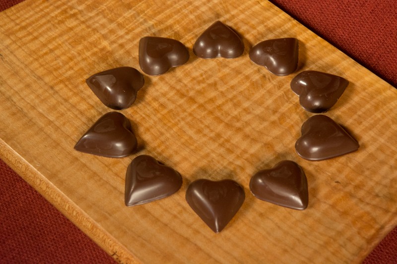 Sweetheart Meltaways in a circle