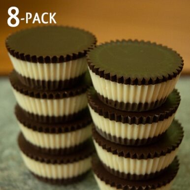 Caramel Coconut Cream Cups 8pk